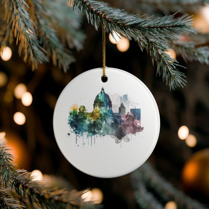 Mexico City Ornament: Unique Mexico City Souvenir, Mexico City Xmas Decor, and Authentic Mexico City Gift