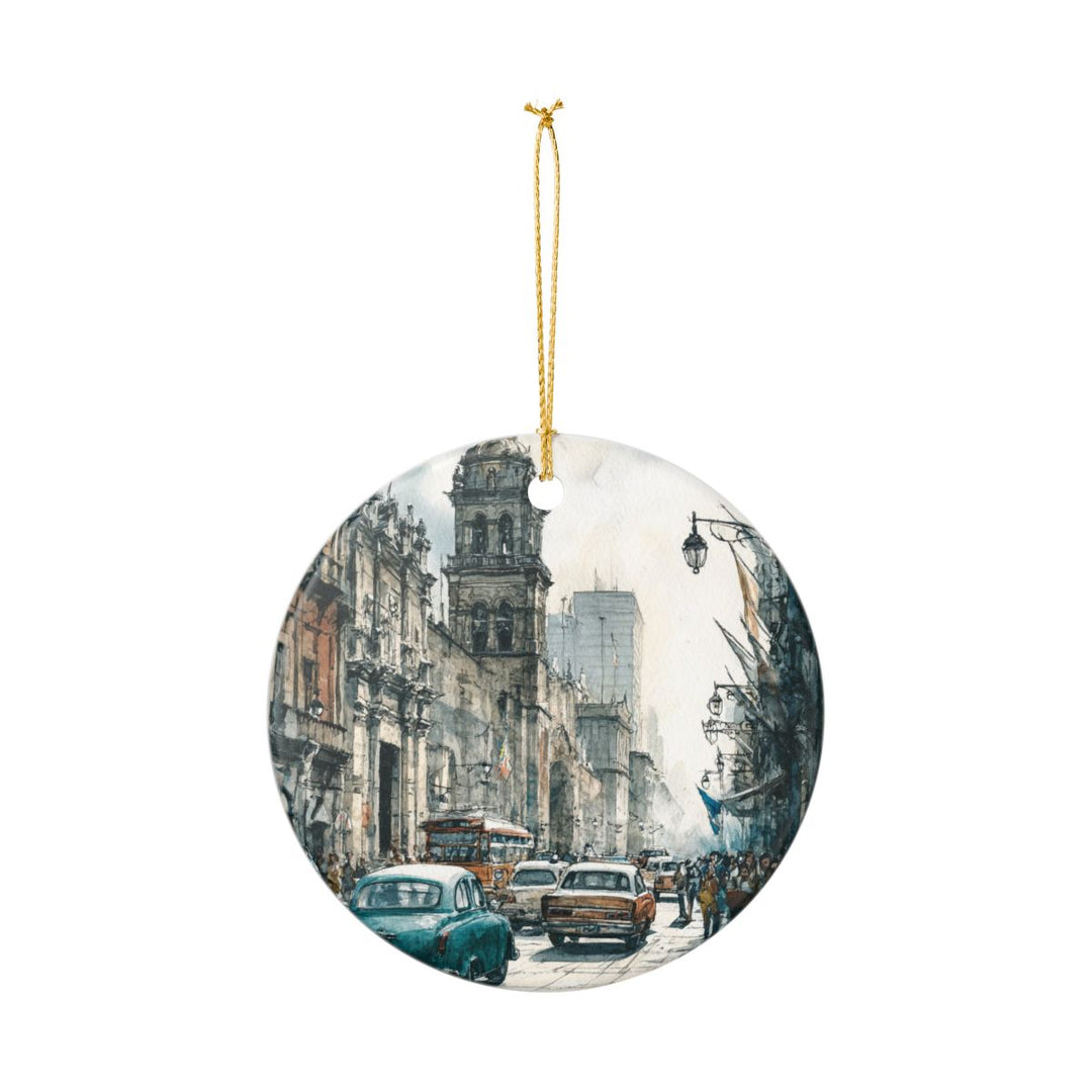 Mexico City Ornament: Unique Mexico City Souvenir, Mexico City Xmas Decor, and Authentic Mexico City Gift