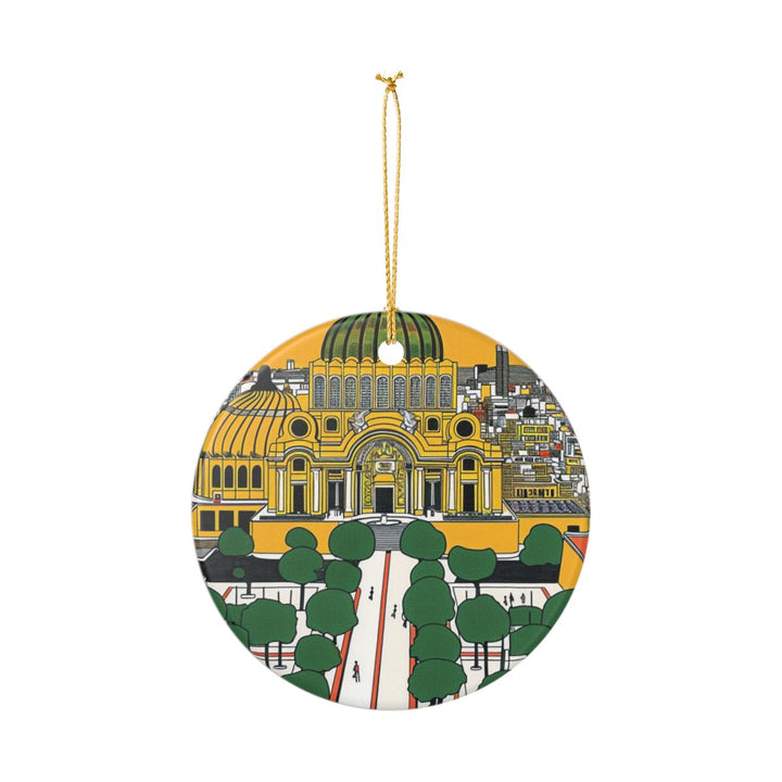 Mexico City Ornament: Unique Mexico City Souvenir, Mexico City Xmas Decor, and Authentic Mexico City Gift