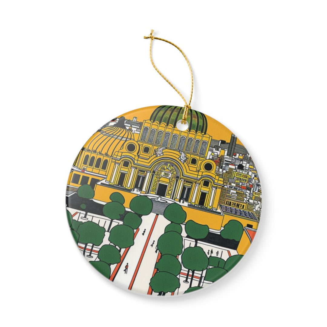 Mexico City Ornament: Unique Mexico City Souvenir, Mexico City Xmas Decor, and Authentic Mexico City Gift