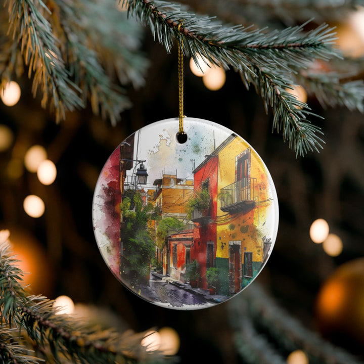 Mexico City Ornament: Unique Mexico City Souvenir, Mexico City Xmas Decor, and Authentic Mexico City Gift