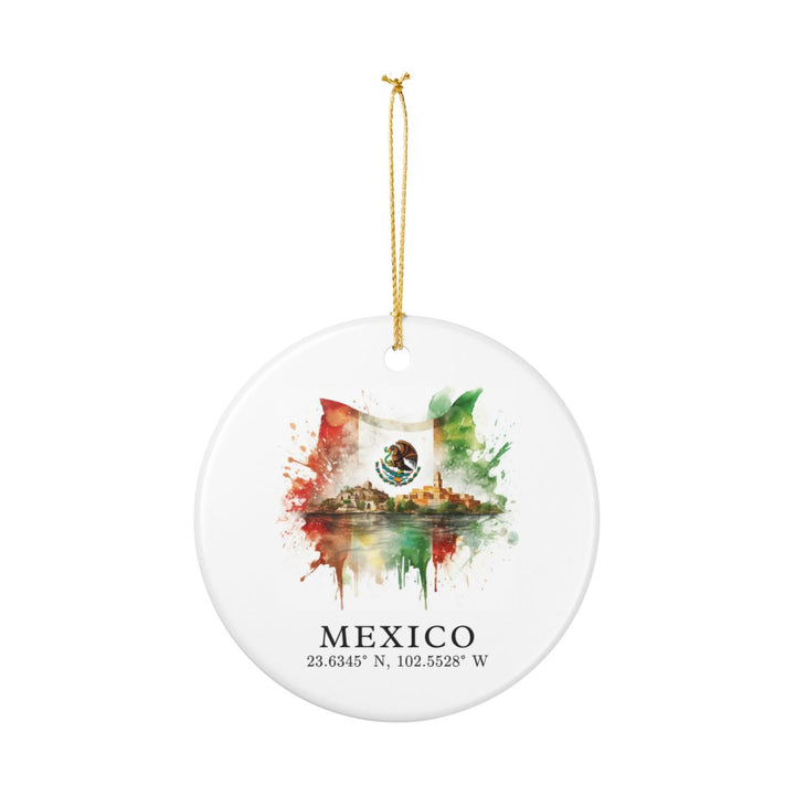 Mexico Ornament: Unique Mexico Souvenir, Mexico Xmas Decor, and Authentic Mexico Gift