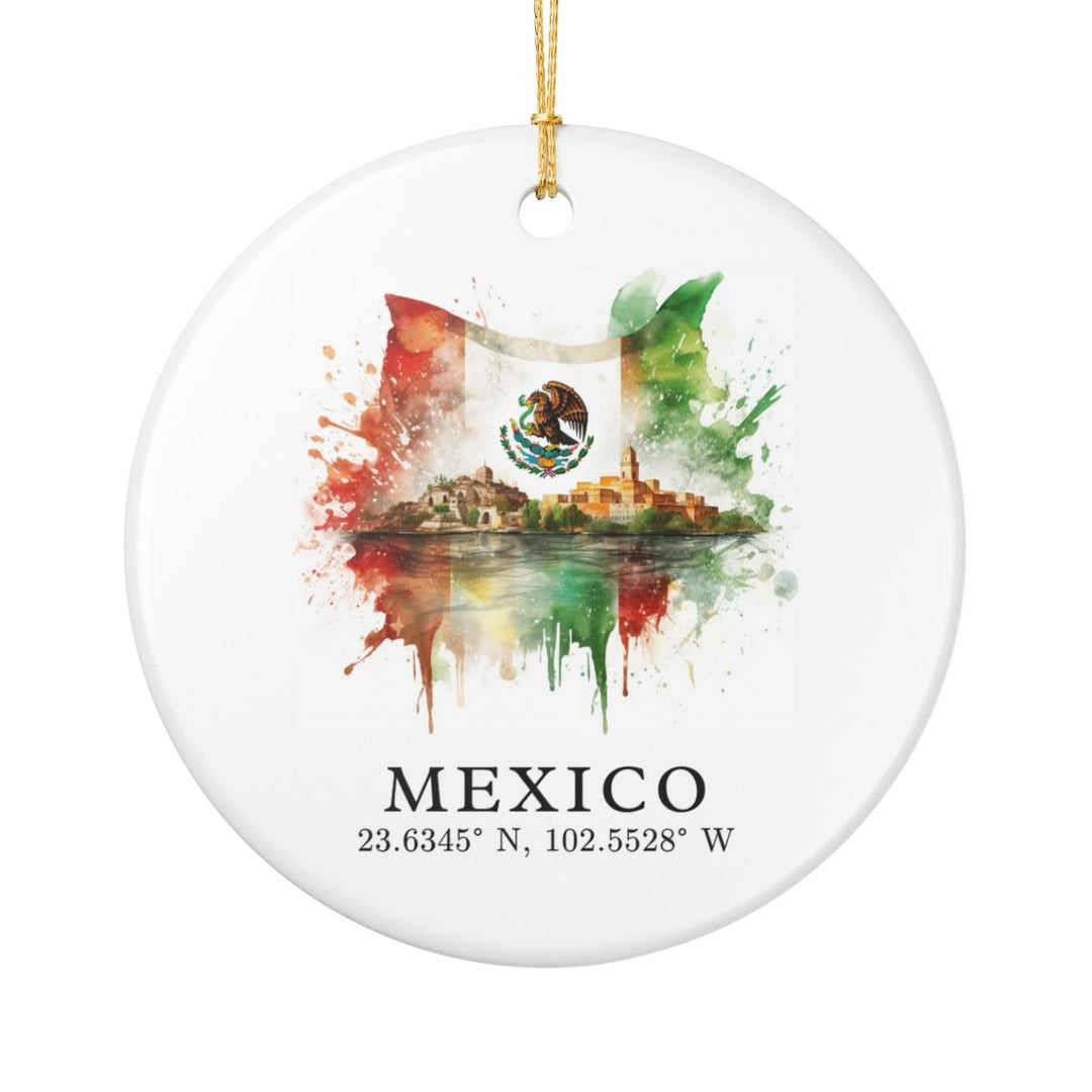 Mexico Ornament: Unique Mexico Souvenir, Mexico Xmas Decor, and Authentic Mexico Gift