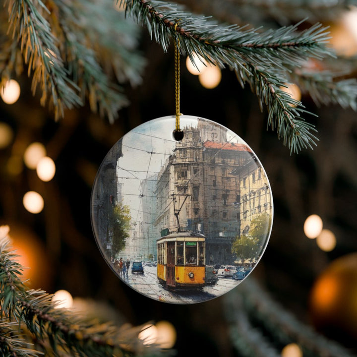 Milan Italy Ornament: Unique Milan Souvenir, Milan Italy Xmas Decor, and Authentic Milan Gift