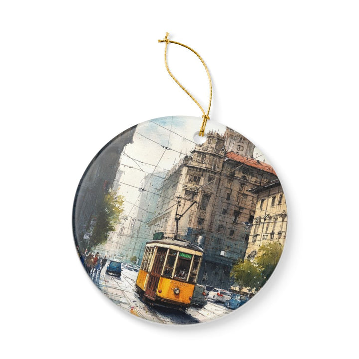 Milan Italy Ornament: Unique Milan Souvenir, Milan Italy Xmas Decor, and Authentic Milan Gift
