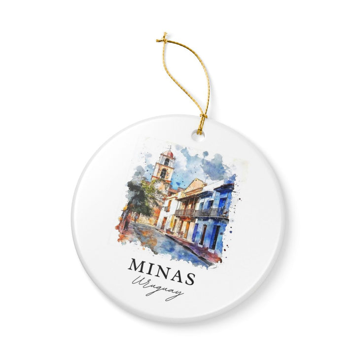 Minas Uruguay Ornament: Unique Minas Uruguay Souvenir, Minas Uruguay Xmas Decor, and Authentic Minas Uruguay Gift