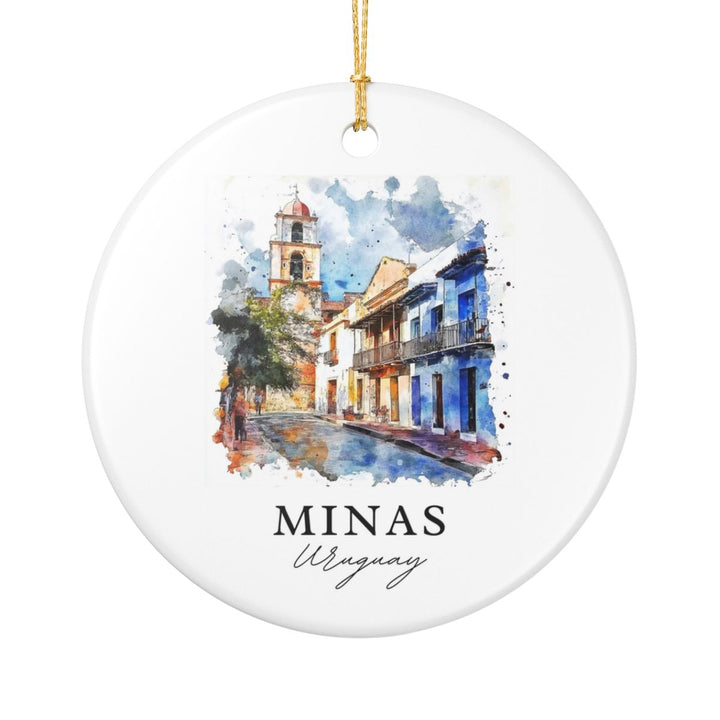 Minas Uruguay Ornament: Unique Minas Uruguay Souvenir, Minas Uruguay Xmas Decor, and Authentic Minas Uruguay Gift