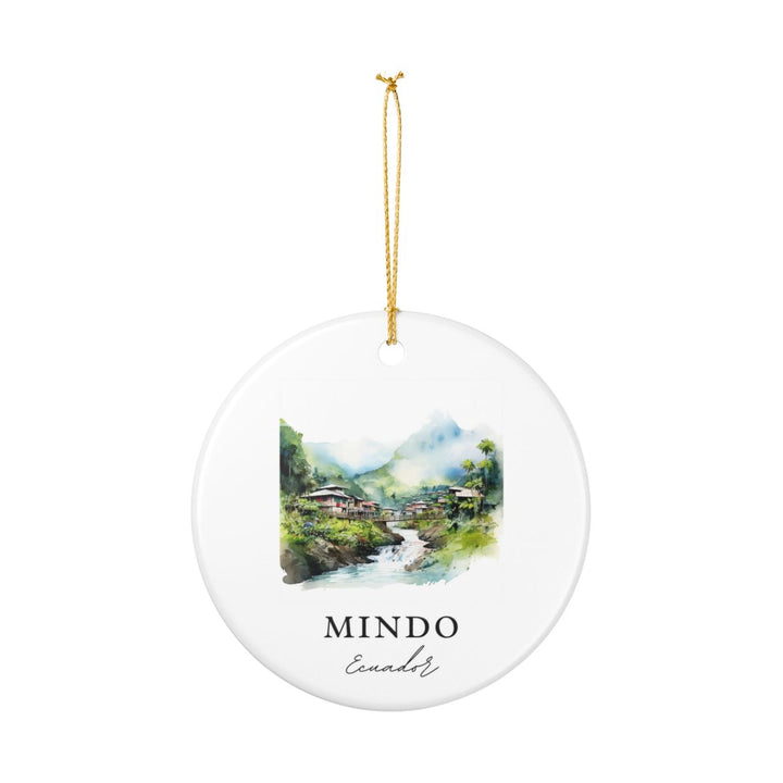 Mindo Ecuador Ornament: Unique Mindo Souvenir, Mindo Ecuador Xmas Decor, and Authentic Mindo Gift