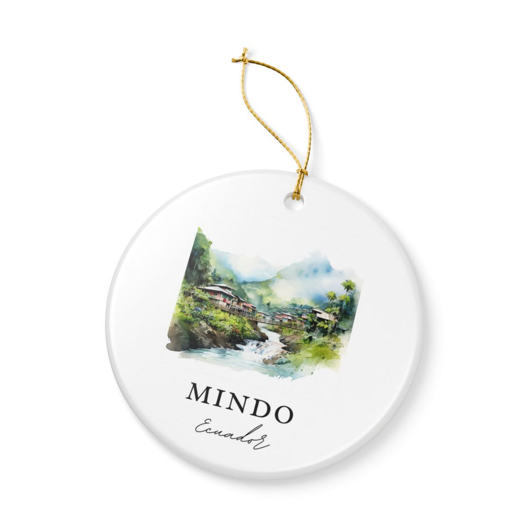 Mindo Ecuador Ornament: Unique Mindo Souvenir, Mindo Ecuador Xmas Decor, and Authentic Mindo Gift