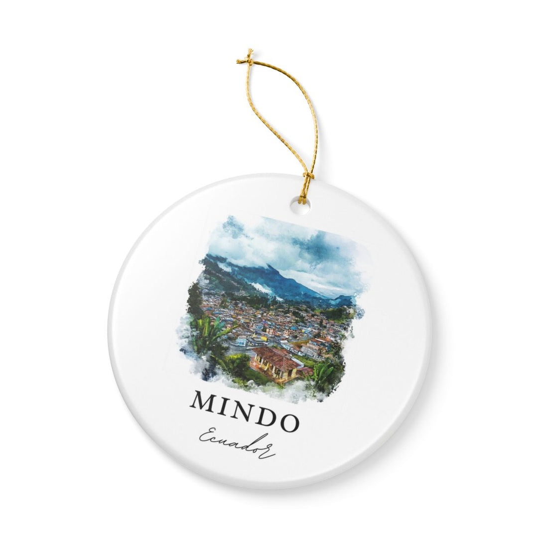 Mindo Ecuador Ornament: Unique Mindo Souvenir, Mindo Ecuador Xmas Decor, and Authentic Mindo Gift