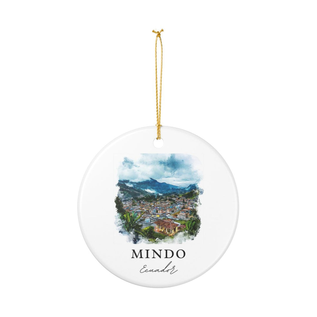 Mindo Ecuador Ornament: Unique Mindo Souvenir, Mindo Ecuador Xmas Decor, and Authentic Mindo Gift