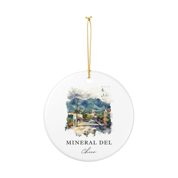 Mineral del Chico Mexico Ornament: Unique Mineral del Chico Souvenir, Mineral del Chico Mexico Xmas Decor, and Authentic Mineral del Chico Gift