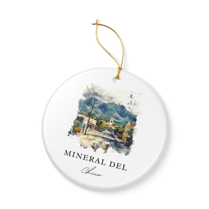 Mineral del Chico Mexico Ornament: Unique Mineral del Chico Souvenir, Mineral del Chico Mexico Xmas Decor, and Authentic Mineral del Chico Gift