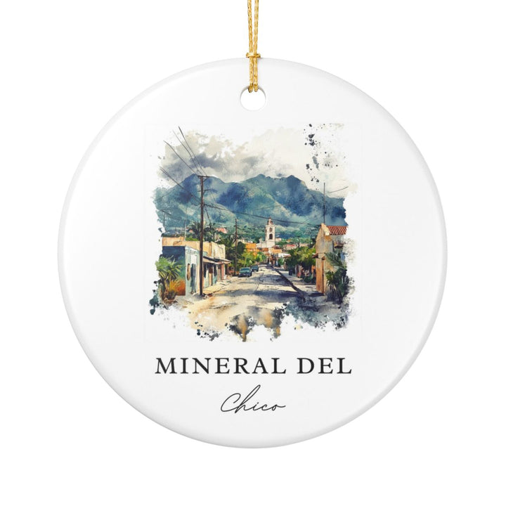 Mineral del Chico Mexico Ornament: Unique Mineral del Chico Souvenir, Mineral del Chico Mexico Xmas Decor, and Authentic Mineral del Chico Gift