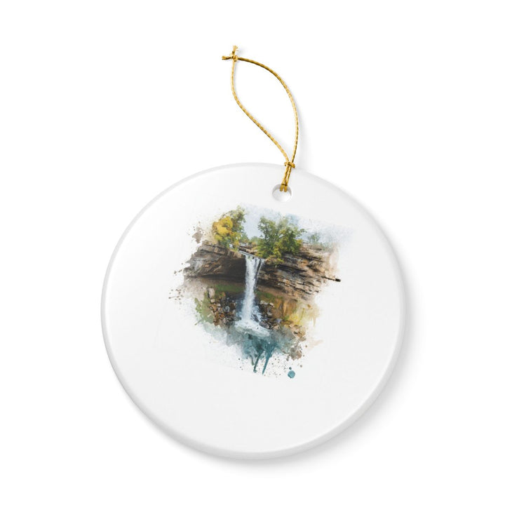 Minnehaha Falls Ornament: Unique Minnehaha Falls Souvenir, Minnehaha Falls Xmas Decor, and Authentic Minnehaha Falls Gift
