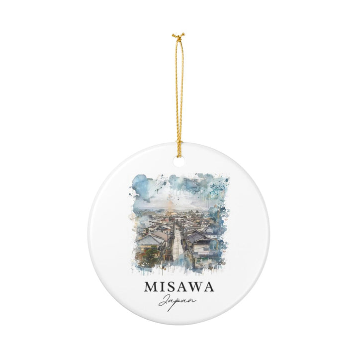 Misawa Japan Ornament: Unique Misawa Japan Souvenir, Misawa Japan Xmas Decor, and Authentic Misawa Japan Gift