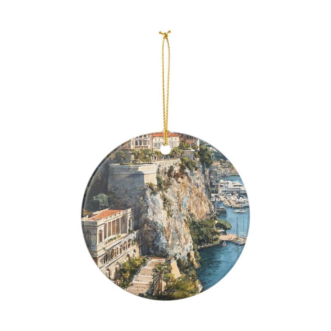 Monaco Ornament: Unique Monaco Souvenir, Monaco Xmas Decor, and Authentic Monaco Gift