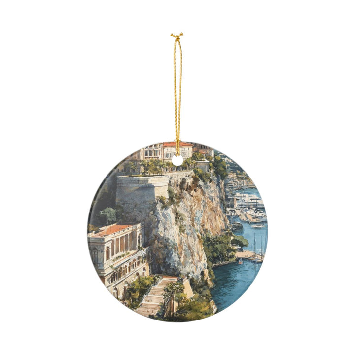 Monaco Ornament: Unique Monaco Souvenir, Monaco Xmas Decor, and Authentic Monaco Gift