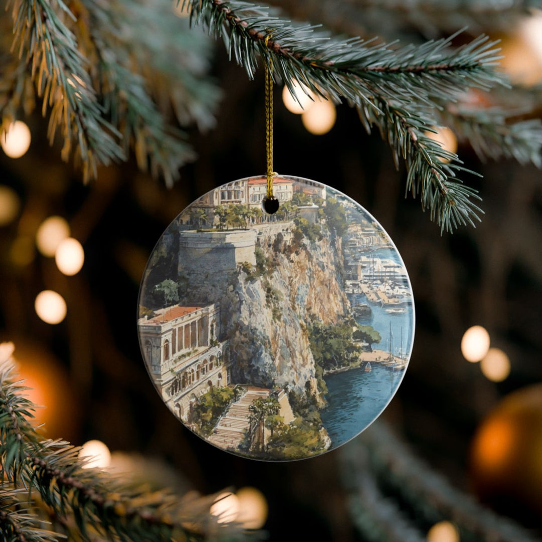 Monaco Ornament: Unique Monaco Souvenir, Monaco Xmas Decor, and Authentic Monaco Gift