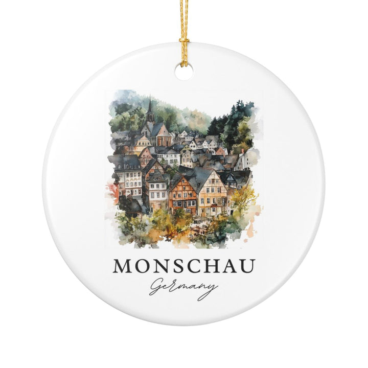 Monschau Ornament: Unique Monschau Souvenir, Monschau Xmas Decor, and Authentic Monschau Gift