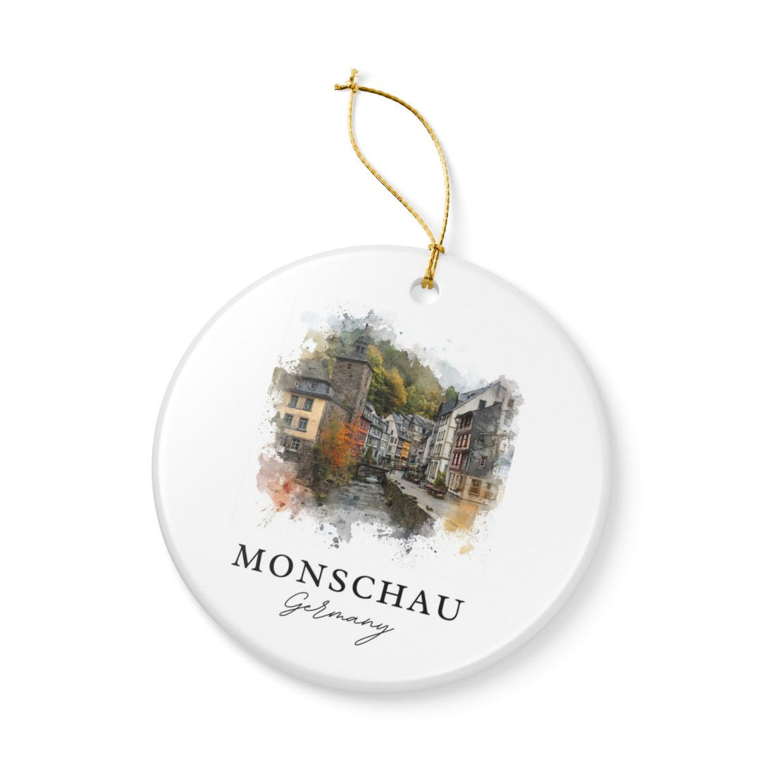 Monschau Ornament: Unique Monschau Souvenir, Monschau Xmas Decor, and Authentic Monschau Gift