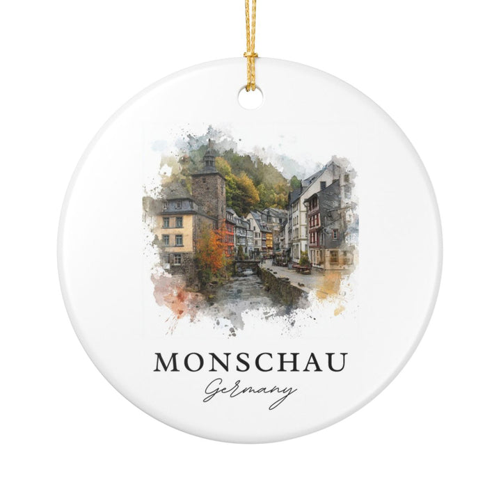 Monschau Ornament: Unique Monschau Souvenir, Monschau Xmas Decor, and Authentic Monschau Gift