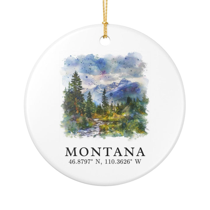 Montana Ornament | Christmas Travel Souvenir Gift