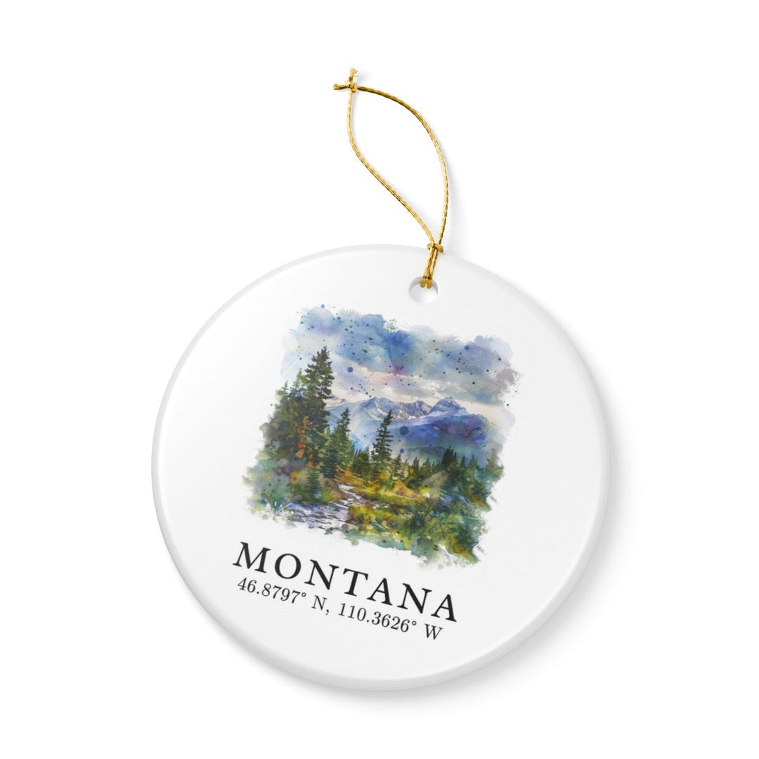 Montana Ornament | Christmas Travel Souvenir Gift