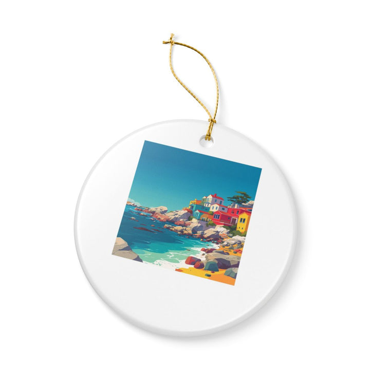 Monterey California Ornament: Unique Monterey Souvenir, Monterey California Xmas Decor, and Authentic Monterey Gift
