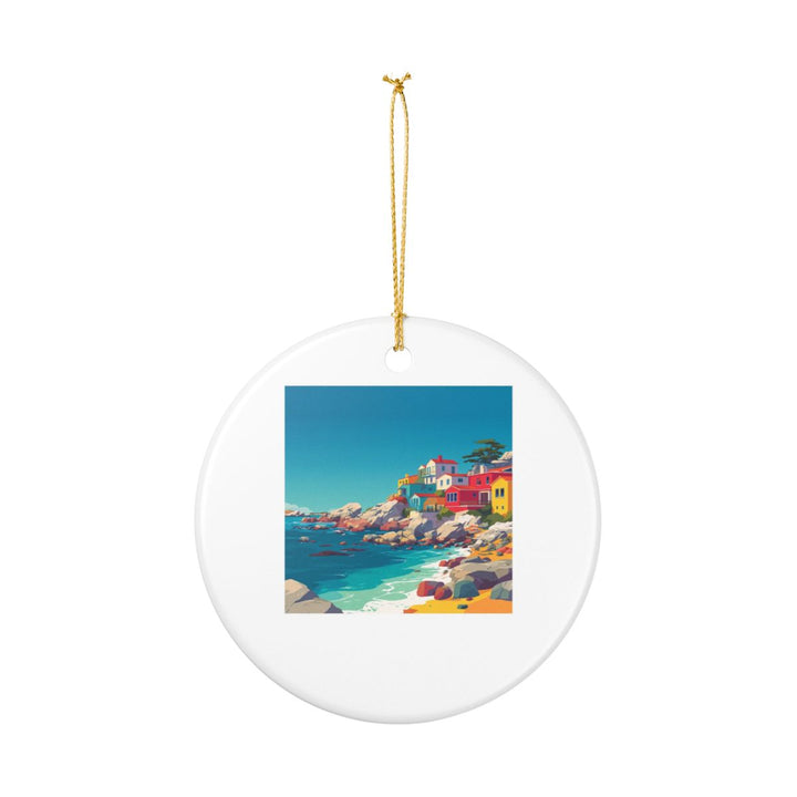 Monterey California Ornament: Unique Monterey Souvenir, Monterey California Xmas Decor, and Authentic Monterey Gift