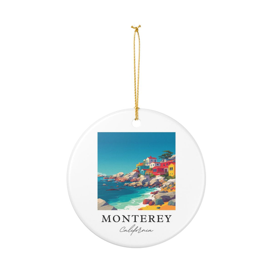 Monterey California Ornament | Christmas Travel Souvenir Gift