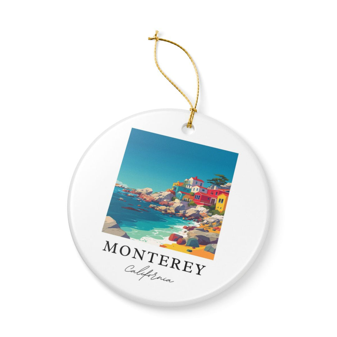 Monterey California Ornament | Christmas Travel Souvenir Gift