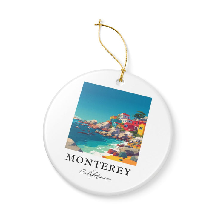 Monterey California Ornament | Christmas Travel Souvenir Gift