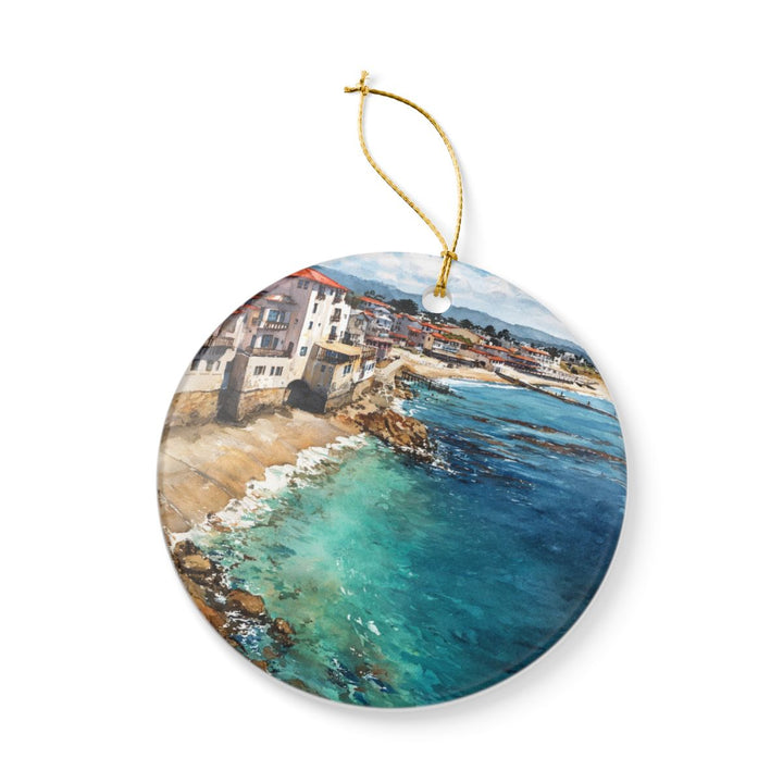Monterey California Ornament: Unique Monterey Souvenir, Monterey California Xmas Decor, and Authentic Monterey Gift