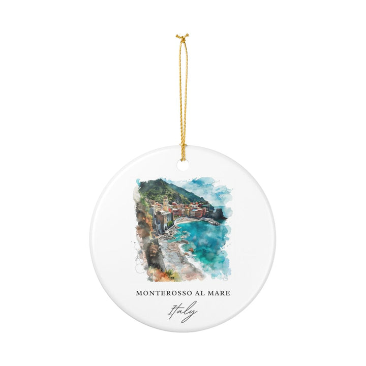 Monterosso AL Mare Ornament: Unique Monterosso AL Mare Souvenir, Monterosso AL Mare Xmas Decor, and Authentic Monterosso AL Mare Gift