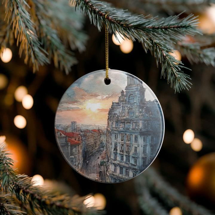 Montevideo Ornament: Unique Montevideo Souvenir, Montevideo Xmas Decor, and Authentic Montevideo Gift