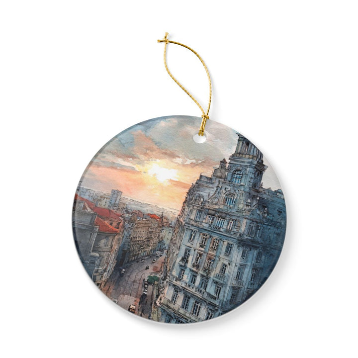 Montevideo Ornament: Unique Montevideo Souvenir, Montevideo Xmas Decor, and Authentic Montevideo Gift