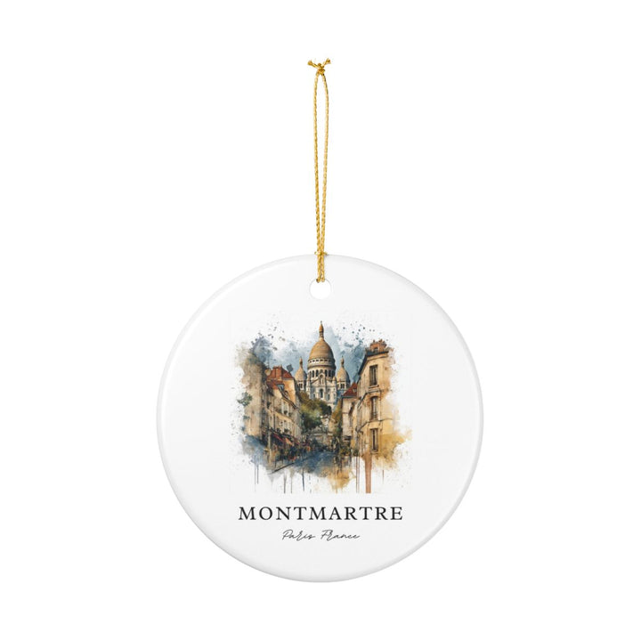 Montmartre Paris Ornament: Unique Montmartre Paris Souvenir, Montmartre Paris Xmas Decor, and Authentic Montmartre Paris Gift