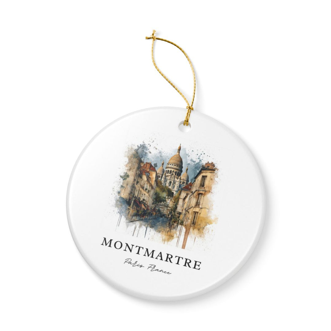 Montmartre Paris Ornament: Unique Montmartre Paris Souvenir, Montmartre Paris Xmas Decor, and Authentic Montmartre Paris Gift