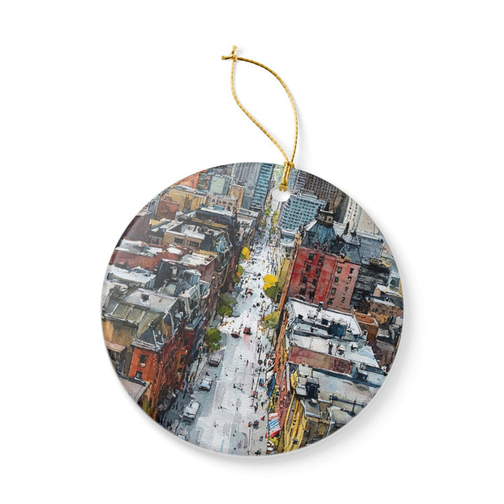 Montreal Canada Ornament: Unique Montreal Souvenir, Montreal Canada Xmas Decor, and Authentic Montreal Gift