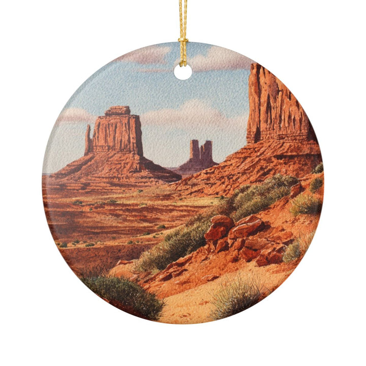 Monument Valley Ornament: Unique Monument Valley Souvenir, Monument Valley Xmas Decor, and Authentic Monument Valley Gift
