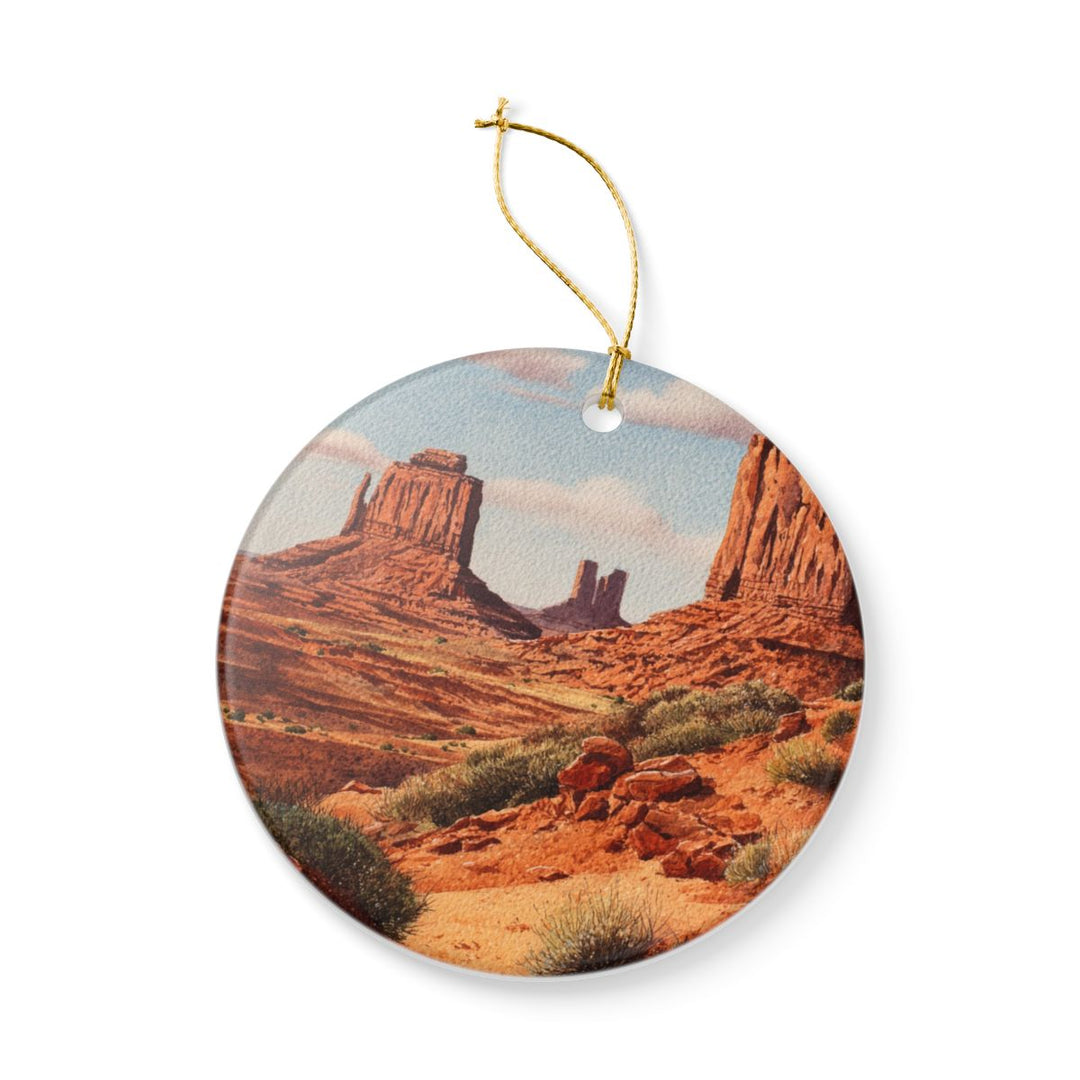 Monument Valley Ornament: Unique Monument Valley Souvenir, Monument Valley Xmas Decor, and Authentic Monument Valley Gift