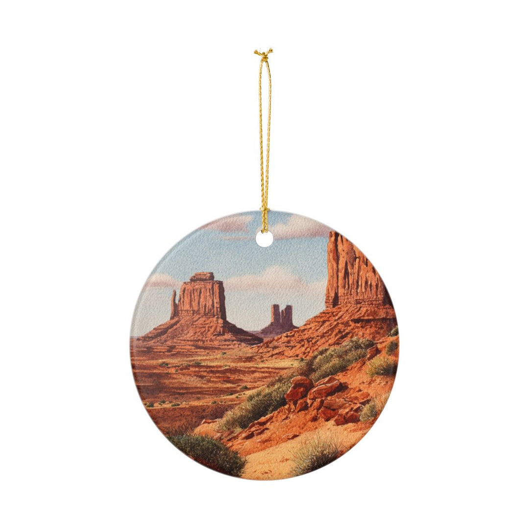 Monument Valley Ornament: Unique Monument Valley Souvenir, Monument Valley Xmas Decor, and Authentic Monument Valley Gift