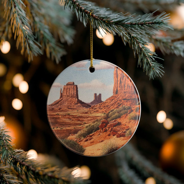 Monument Valley Ornament: Unique Monument Valley Souvenir, Monument Valley Xmas Decor, and Authentic Monument Valley Gift