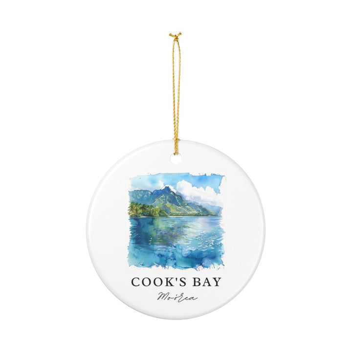 Moorea French Polynesia Ornament: Unique Moorea French Polynesia Souvenir, Moorea French Polynesia Xmas Decor, and Authentic Moorea French Polynesia Gift