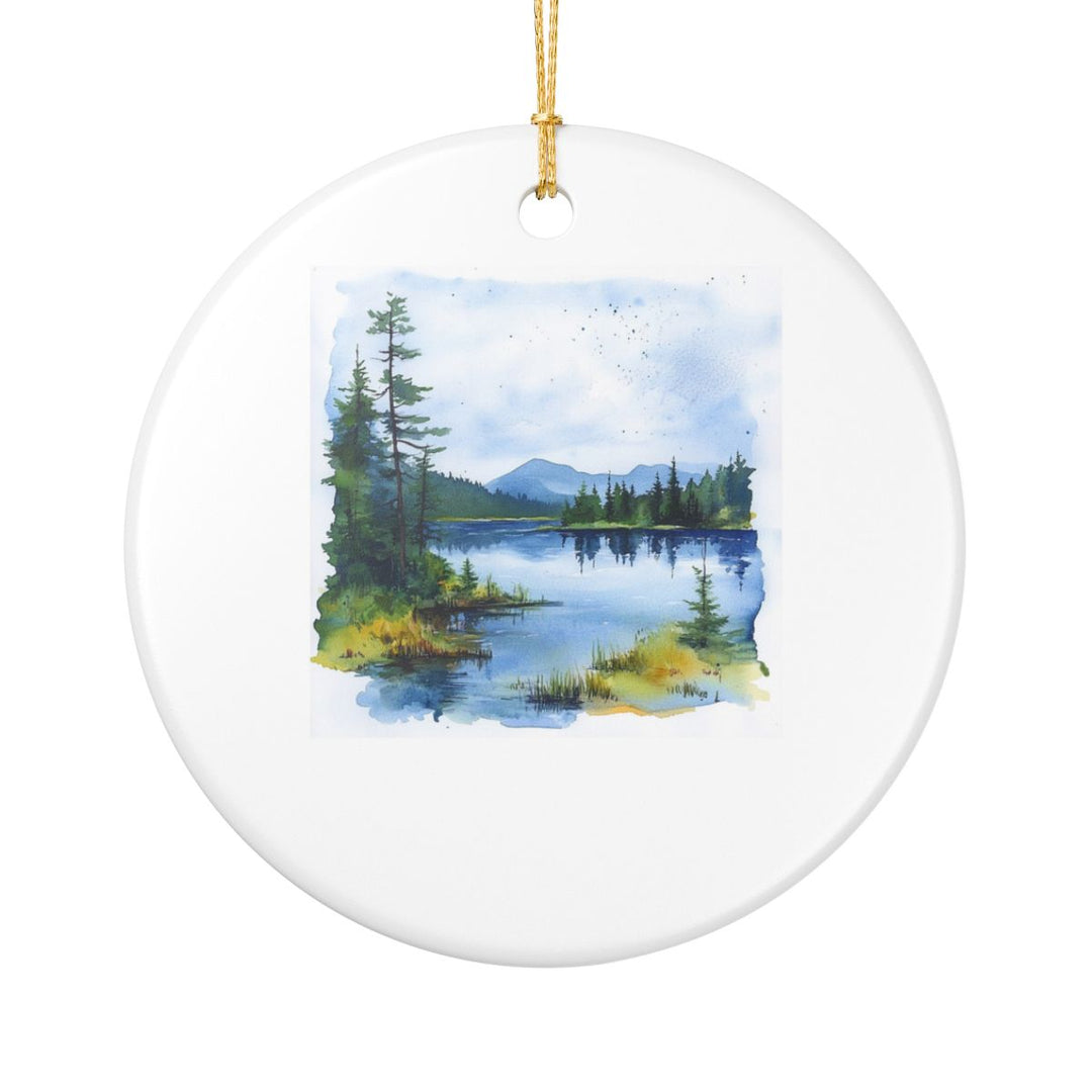 Moosehead Lake Ornament: Unique Moosehead Lake Souvenir, Moosehead Lake Xmas Decor, and Authentic Moosehead Lake Gift