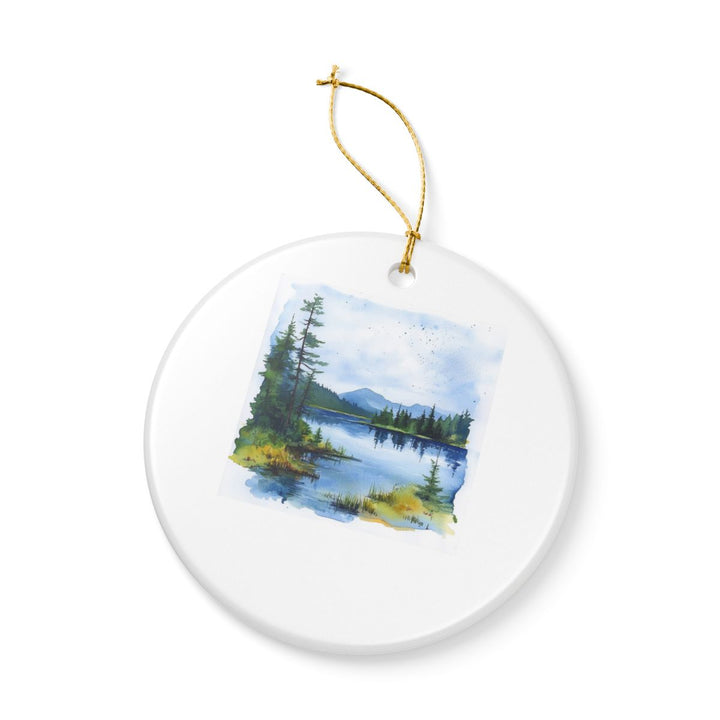 Moosehead Lake Ornament: Unique Moosehead Lake Souvenir, Moosehead Lake Xmas Decor, and Authentic Moosehead Lake Gift