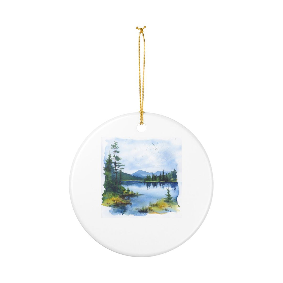 Moosehead Lake Ornament: Unique Moosehead Lake Souvenir, Moosehead Lake Xmas Decor, and Authentic Moosehead Lake Gift