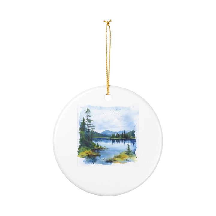 Moosehead Lake Ornament: Unique Moosehead Lake Souvenir, Moosehead Lake Xmas Decor, and Authentic Moosehead Lake Gift