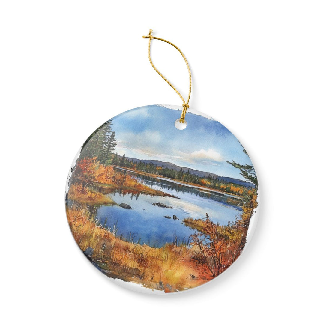 Moosehorn National Wildlife Refuge Maine Ornament: Unique Moosehorn National Wildlife Refuge Souvenir, Moosehorn National Wildlife Refuge Xmas Decor